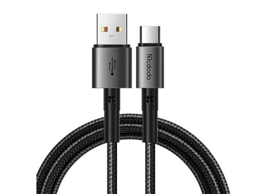 Mcdodo CA-3591 Charging & Data Cable USB to USB-C 1.8m 100W, 6A, 480Mbps - Black